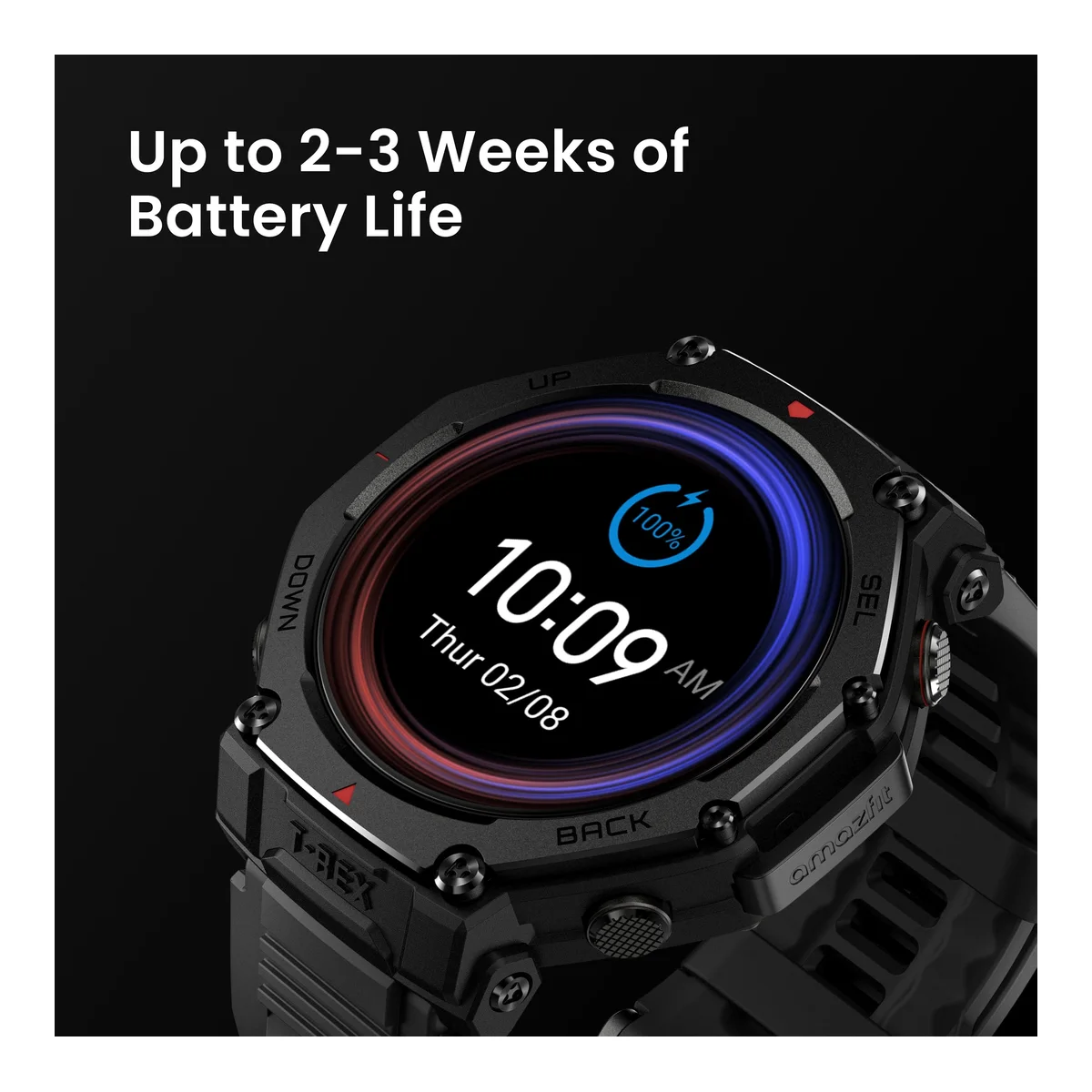 Amazfit T-Rex 3 Pro 44mm Black — photo 3