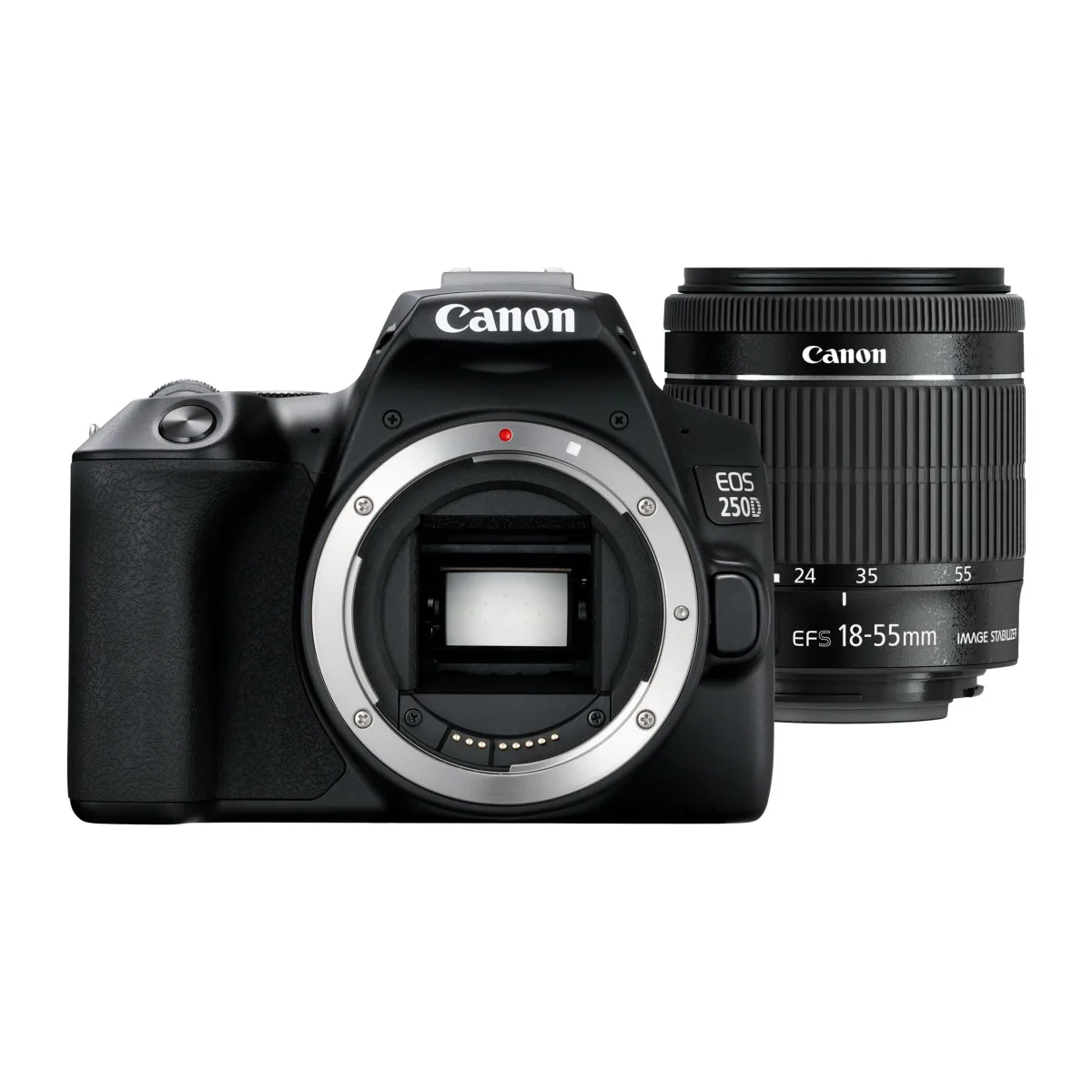 Canon EOS 250D DSLR Camera with 18-55mm f/4-5.6 IS STM Lens