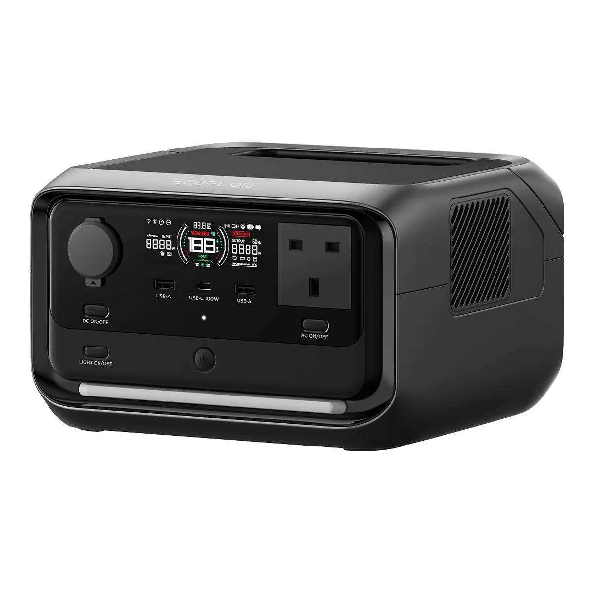 EcoFlow River 3 Plus Portable Power Station (286Wh)