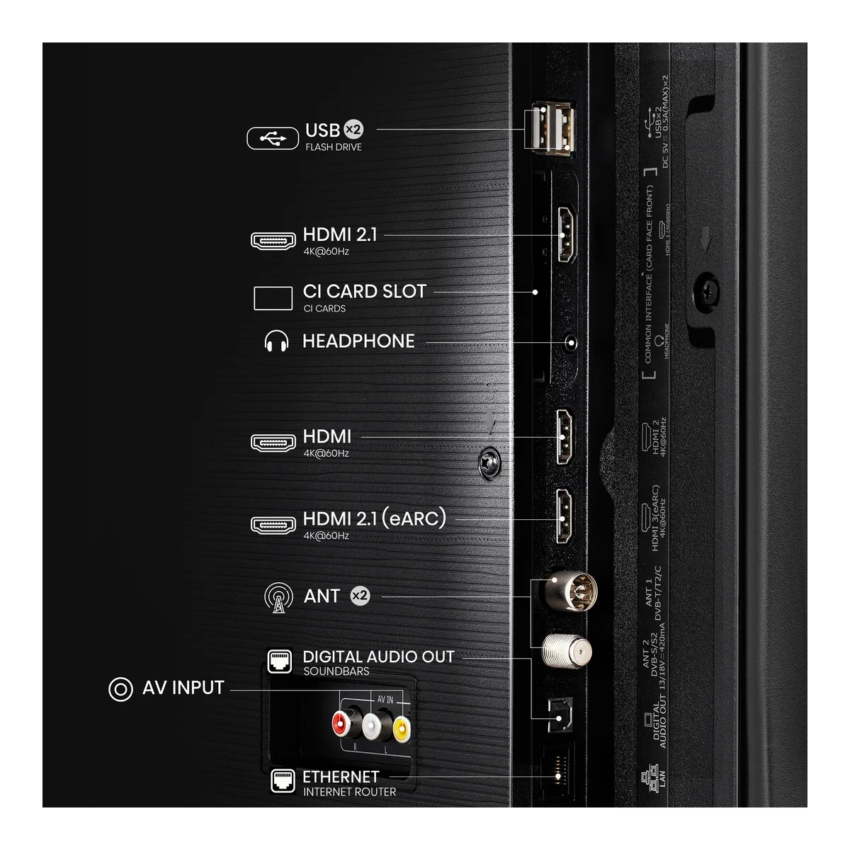 Hisense A6 4K UHD LED Smart TV (43–85 inch) — photo 3