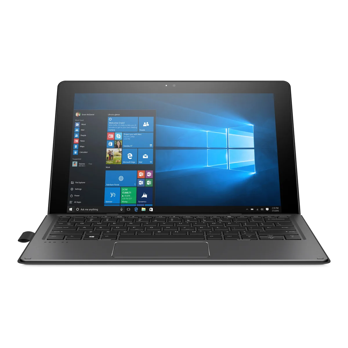 HP Pro x2 612 G2 Detachable Core i5 7th Gen 8GB 256GB SSD 12" Touch (Ex-UK)