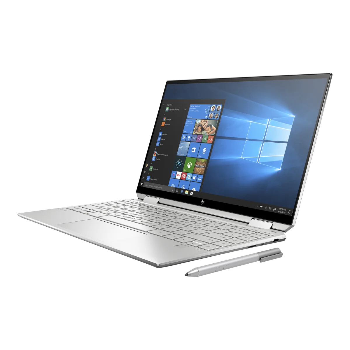 HP Spectre x360 13 Gem-Cut Core i7 10th Gen 16GB 13.3" 4K Touch Silver (Ex-UK) — photo 2