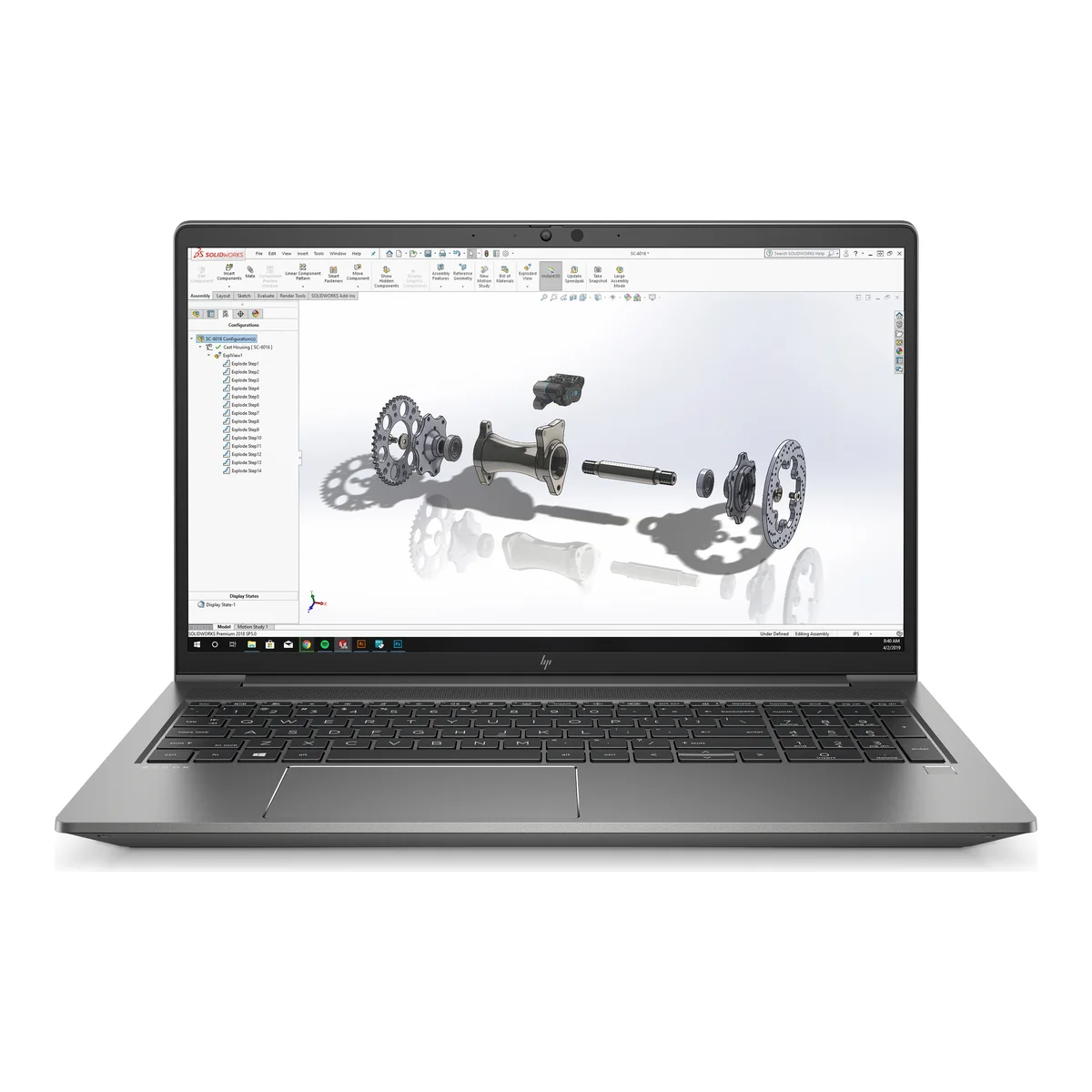HP ZBook Power 15 G7 Core i7 10th Gen 16GB 15.6" Touch NVIDIA 4GB (Ex-UK)