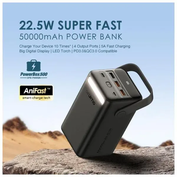 Oraimo PowerJet 501 50000mAh 85W Power Bank