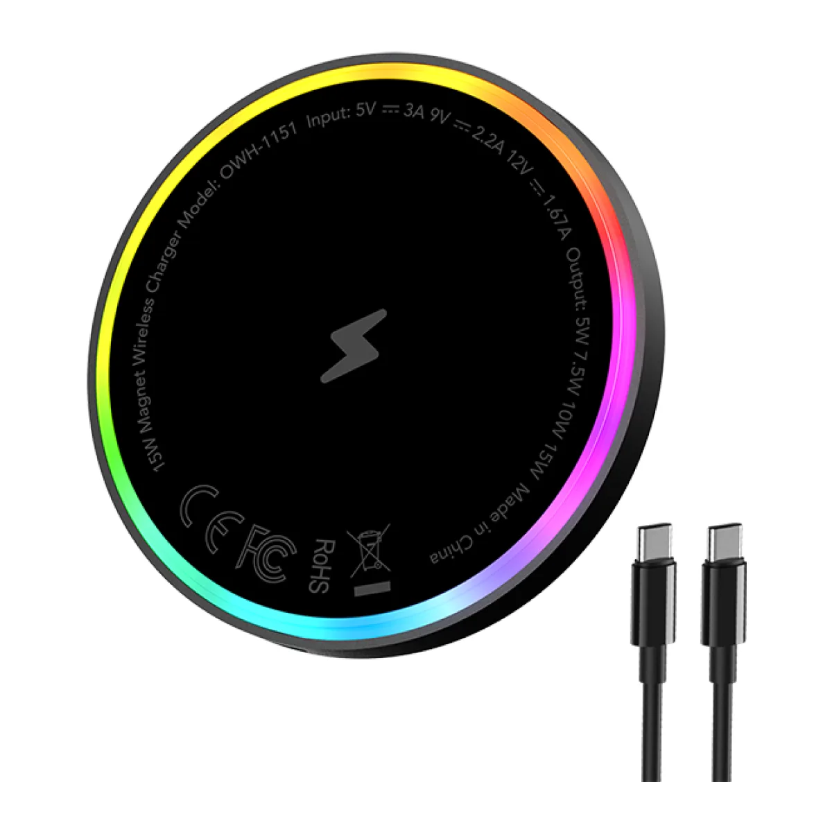 Oraimo PowerDock 15W Magnetic Wireless Charging Pad