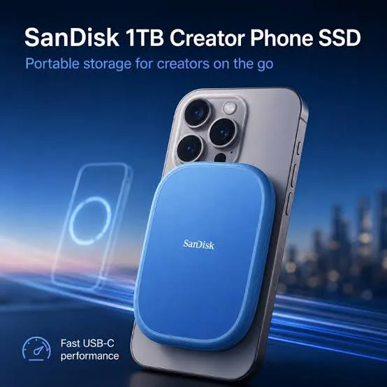 SanDisk Creator Phone SSD - 1TB