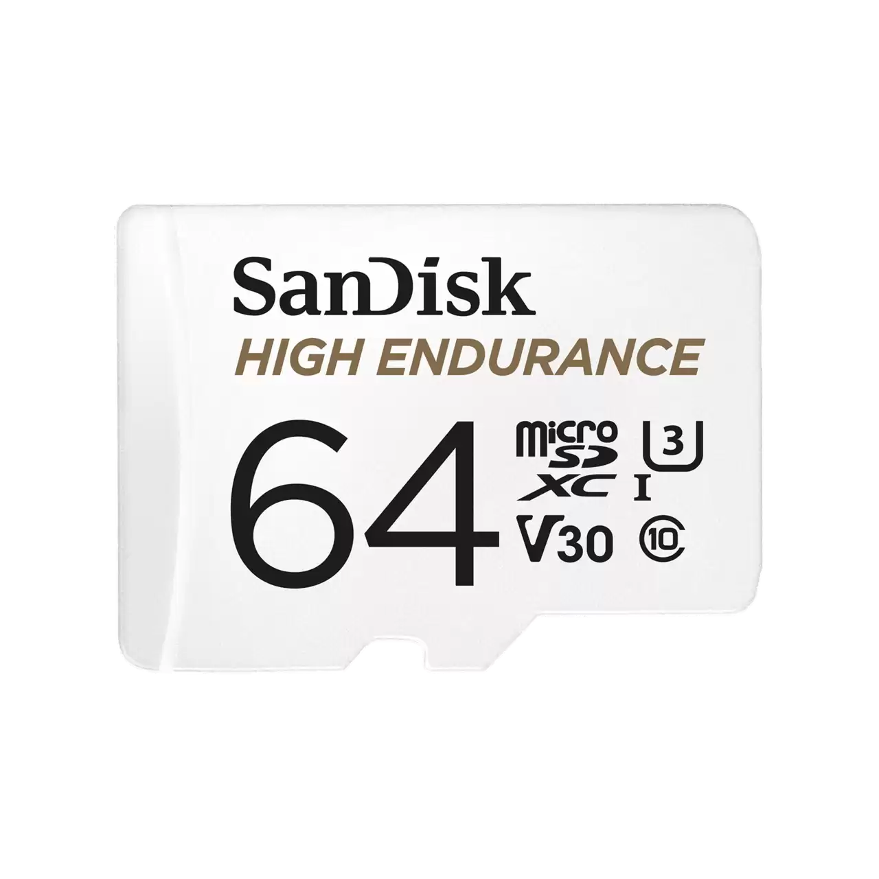 SanDisk High Endurance microSD Card 64GB for Dash Cams and CCTV