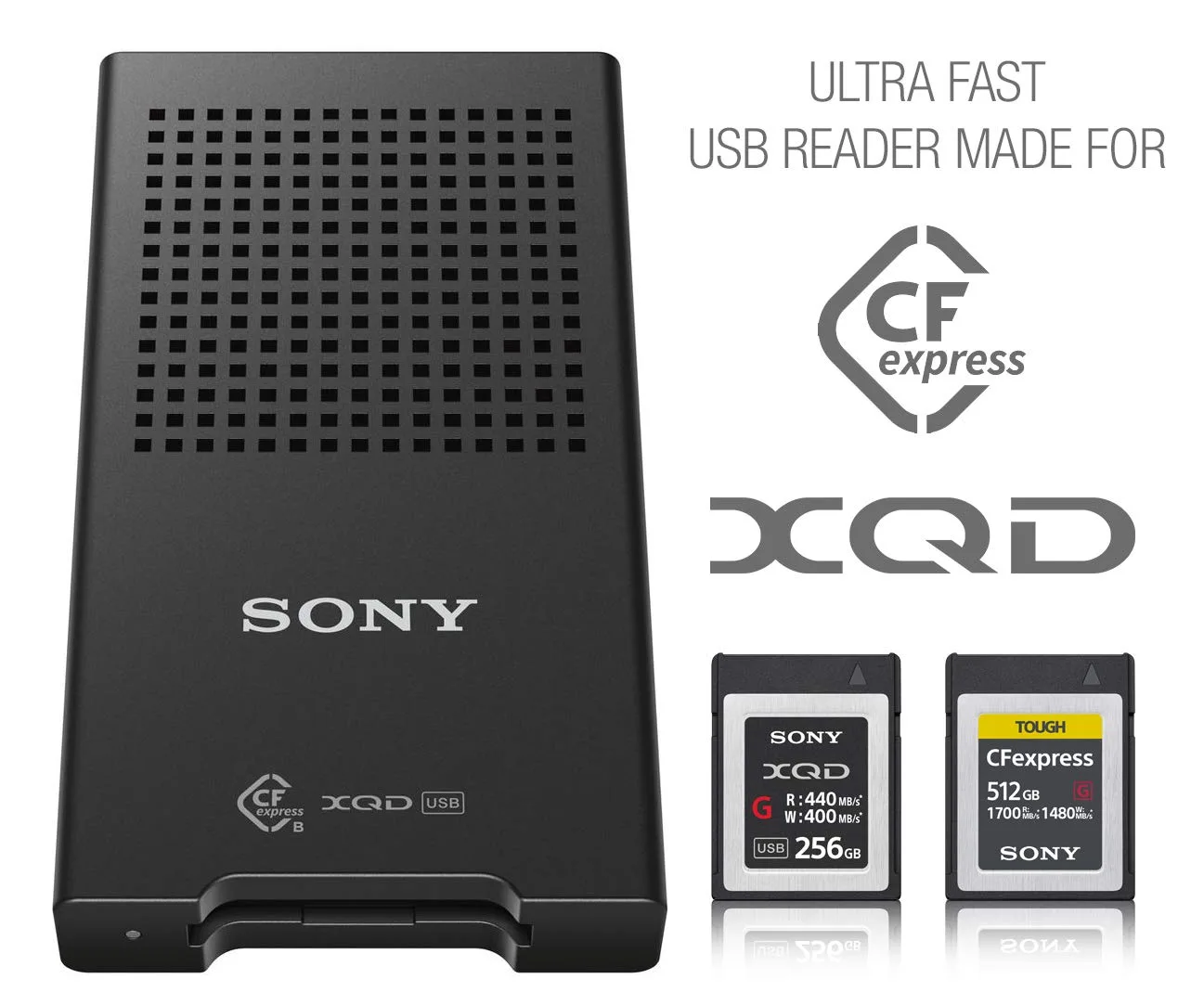 Sony MRW-G1 CFexpress Type B / XQD Memory Card Reader
