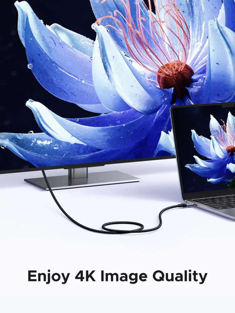 UGREEN 240W USB-C 3.2 Gen 2 Cable 10Gbps 4K 2m — photo 3