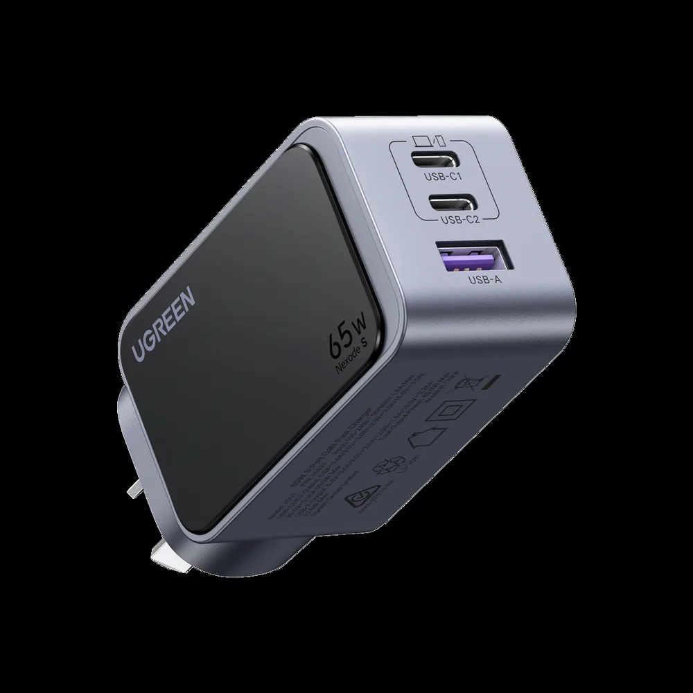 UGREEN Nexode S 65W GaN Charger 3-Port USB-C