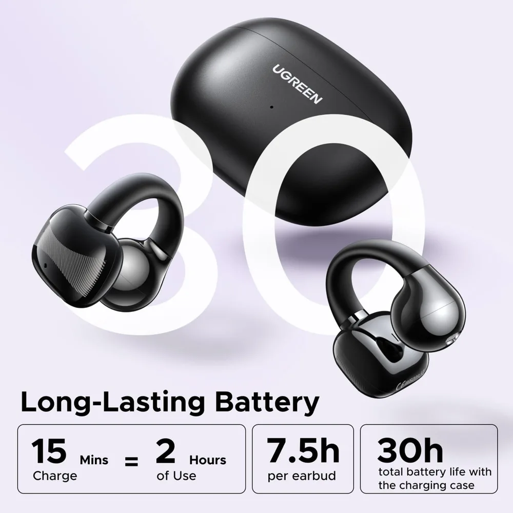 UGREEN HiTune S3 Open-Ear Clip Wireless Earbuds — photo 4