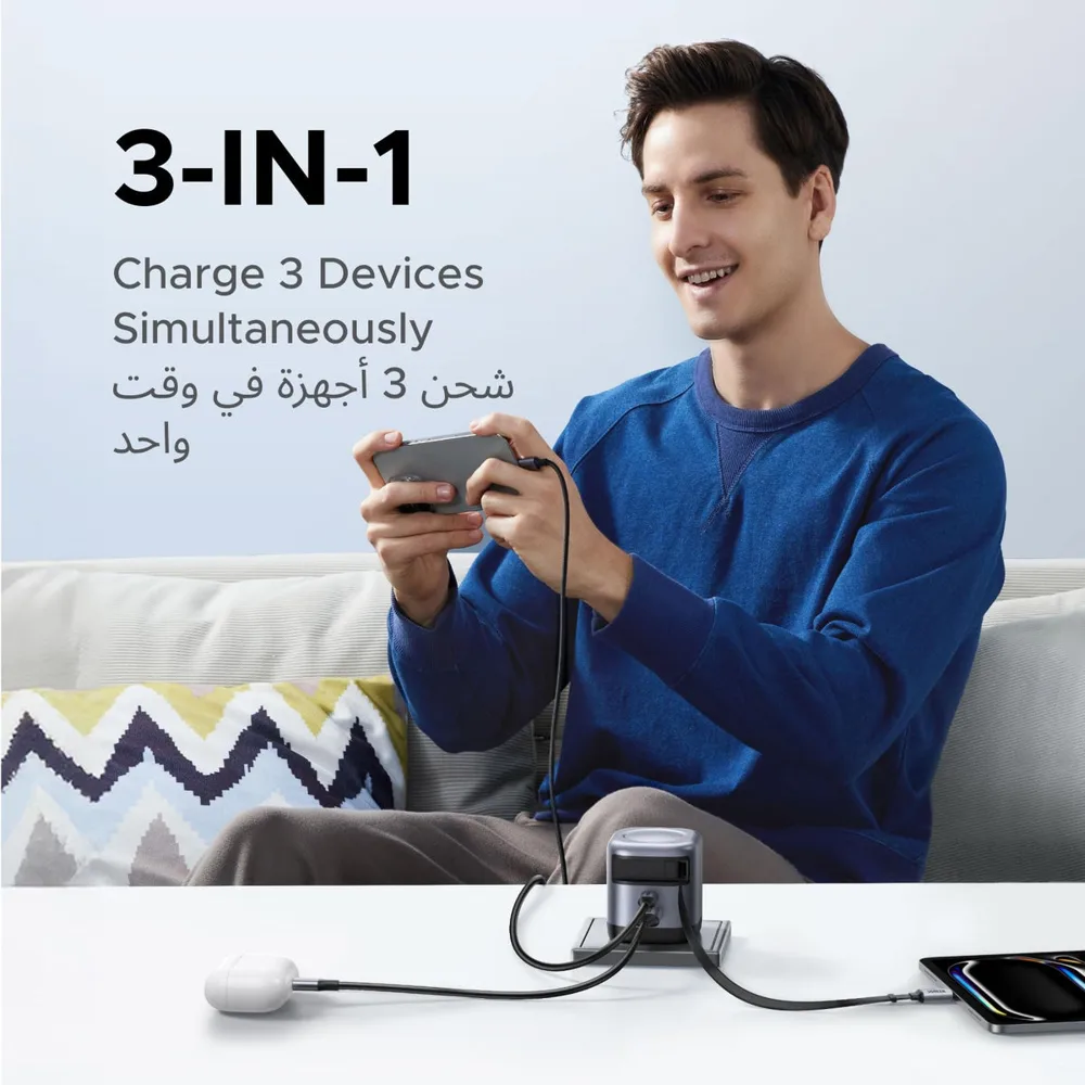 UGREEN Nexode Pro 45W GaN Charger with Retractable USB-C Cable — photo 2