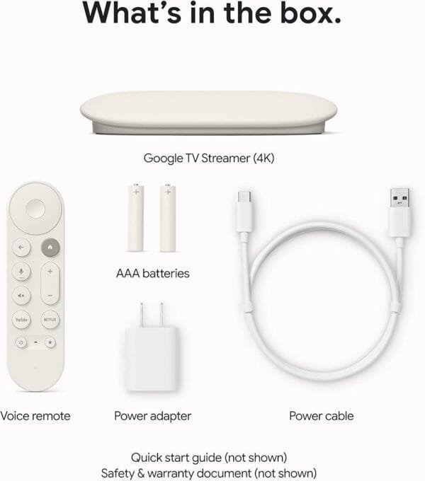 Google streamer 4K