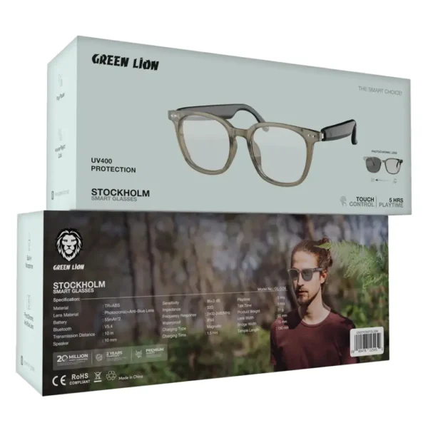 Green Lion stockholm Smart Glasses