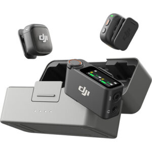 DJI Mic 3 2-Person Compact Wireless Microphone System:Recorder for Camera & Smartphone